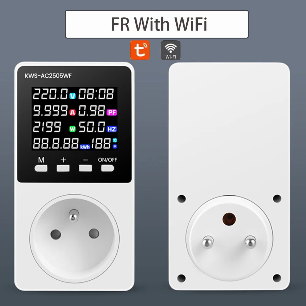 Smart WiFi Plug with Energy Monitoring and Overload Protection