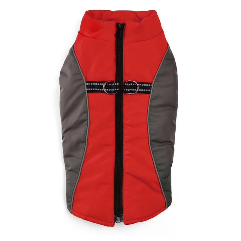 Huisdier Effen Kleur Katoenen Vestjas Herfst En Winter Warme Fleece Hondenjas Kleine Middelgrote En Grote Hond Chihuahua Franse Bulldog Mopshond Jaskleding,C,M