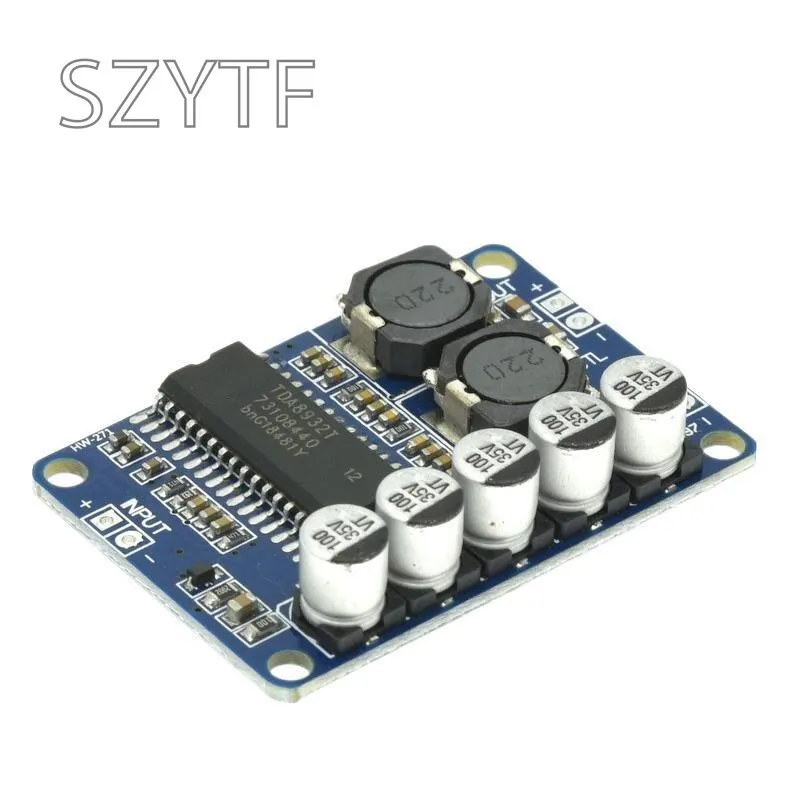 TPA3255 Scheda Amplificatore Audio Digale Di Classe D DC19-50V Modulo Amplificatore Audio HiFi Modulo Stereo 300W 300W A Doppio Canale Da 3.5MM - Foto 7