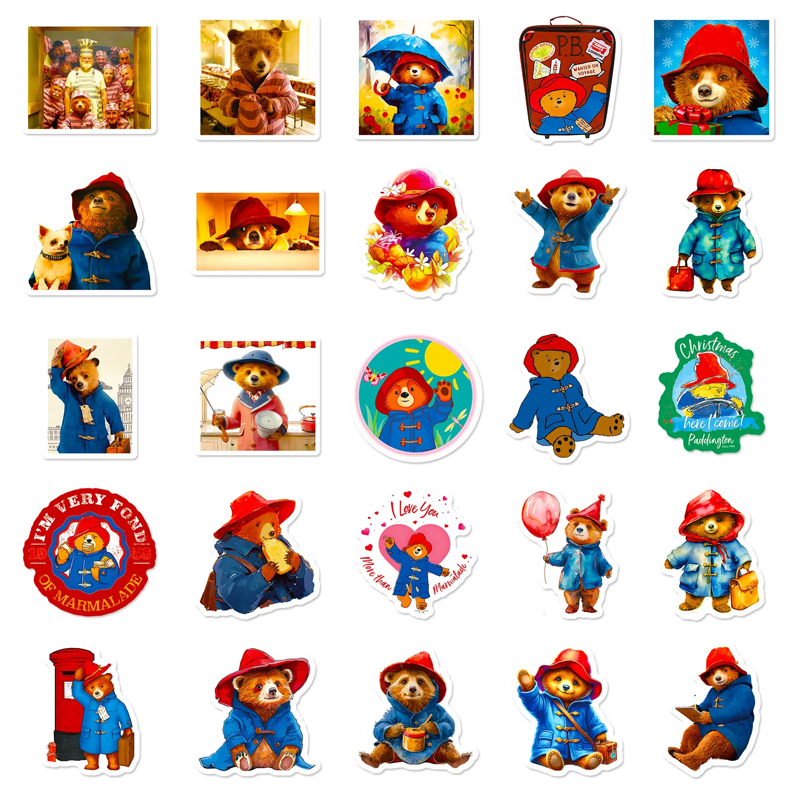 10/30/50PCS Paddington Jam Bear Cartoon Sticker DIY Phone Laptop Luggage Skateboard Graffiti Decals Fun for Kid Gift - AliExpress 10-30-50pcs-paddington-jam-bear-cartoon-sticker-diy-phone-laptop-luggage-skateboard-graffiti-decals-fun-for-kid-gift-aliexpress