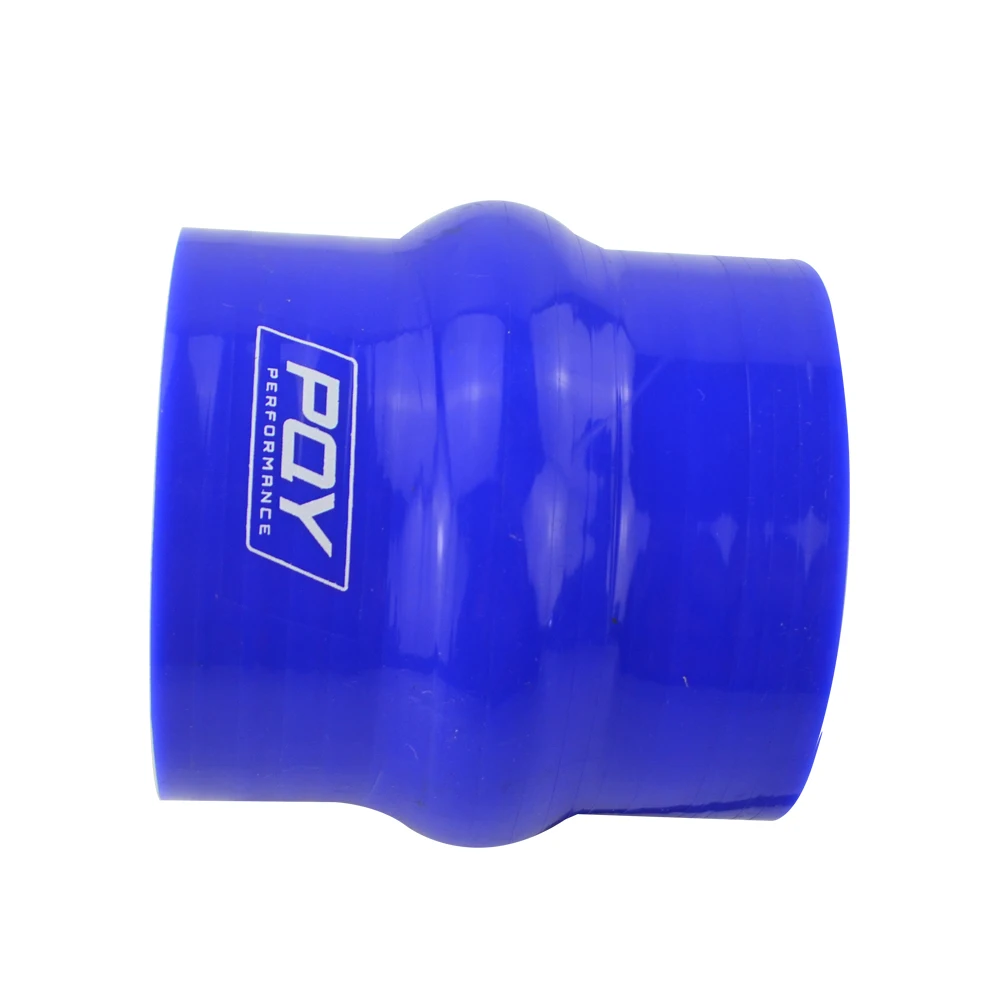 X AUTOHAUX 51-63mm 2-2.5 ID dritto accoppiatore silicone tubo blu per auto