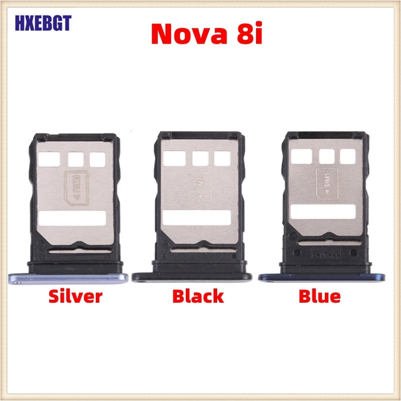 Per Huawei Nova 8I Sim Tray Vassoio Per Sim Card + Dual Sim Tray Parti Di Ricambio Per Supporto Per Sim Card