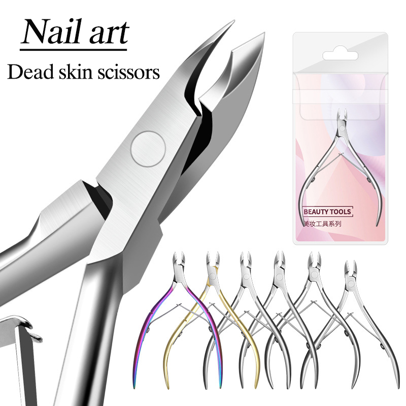 Professional Cuticle Nippers Vietnam Manicure Nail Skin Cutter Trimmer Pedicure Pliers Nail Scissors in High Quality Steel
