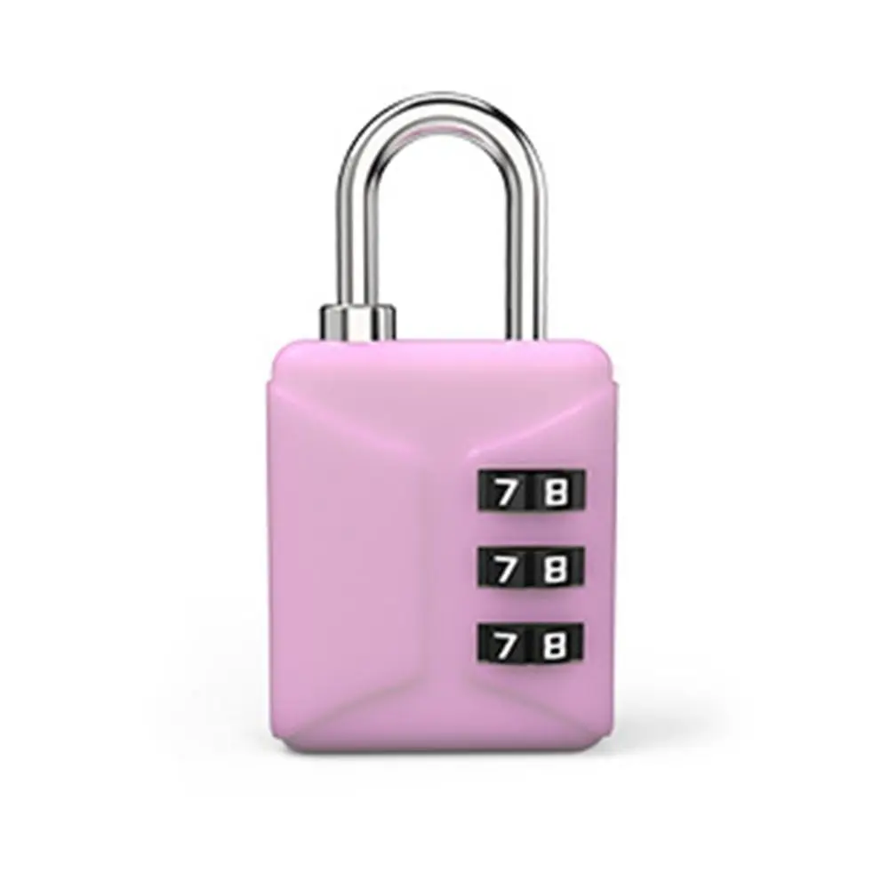 Portable Anti-Theft Combination Lock for Luggage and Backpacks