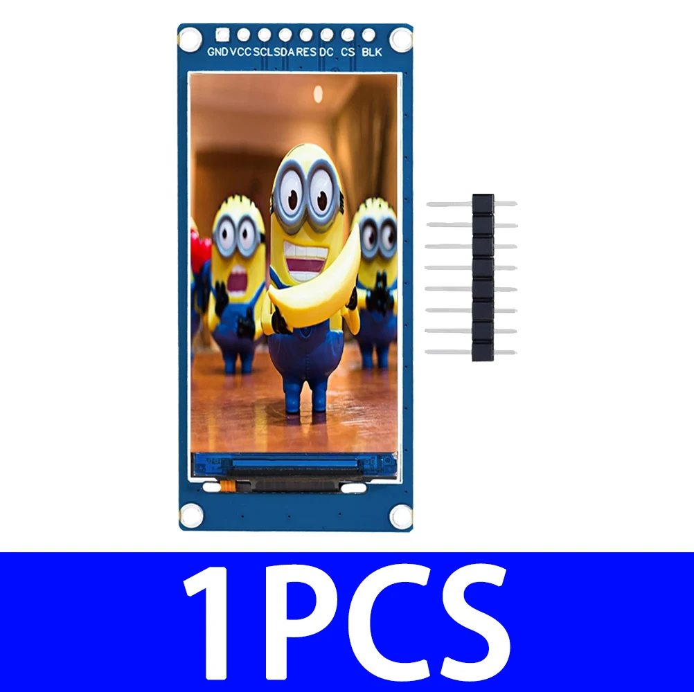 1.9 inç IPS tam açılı TFT ekran LCD ekran renkli ekran modülü SPI seri port yüksek çözünürlüklü 170x320