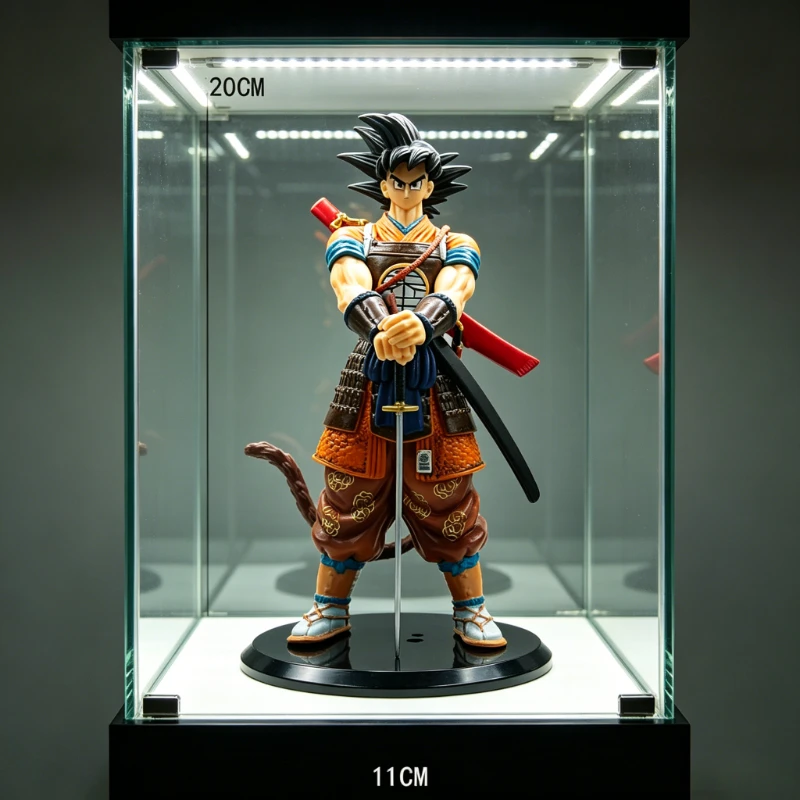 Figuras de Ação PVC do Anime Dragon Ball Z Grandista Manga Broli Broly, Figurinha do Pai de Goku Super Bardock, Brinquedos Modelo DBZ para Presentes