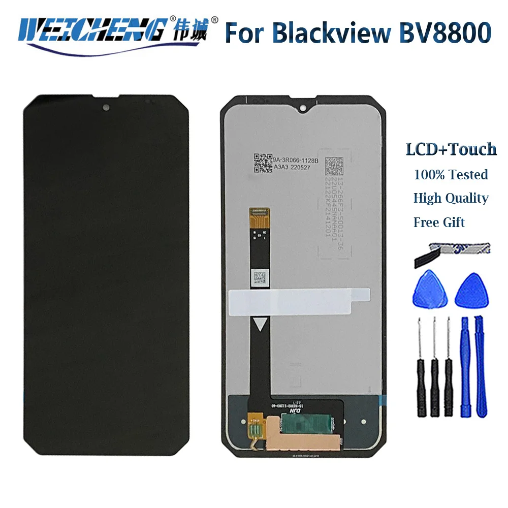 Originale Per Display Lcd Blackview Bv8800 Con Pannello Sensore Touch Digitizer Schermo Lcd Bl8800 Blackview Bl8800 Pro