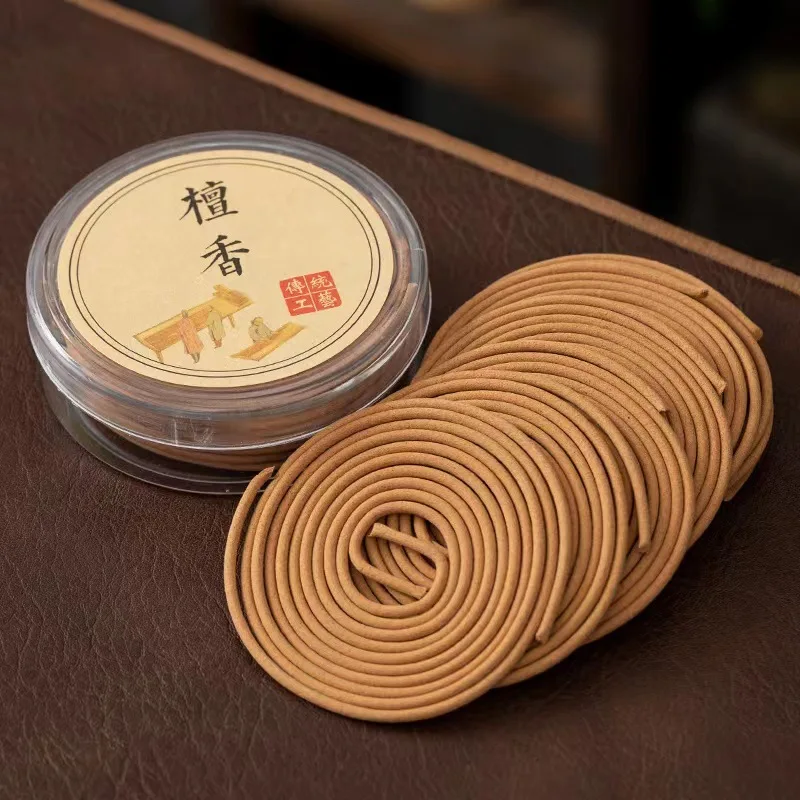 Natural Coil Incense 20Plates Sandalwood Lavender