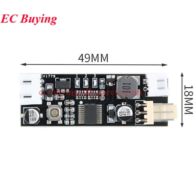 DC 12V PWM Temperaturdetektor Probe Controller Modul 2-3 4-Draht Temperatur Lüfter Geschwindigkeitsregler Gouverneur für PC Lüfter STK IC – Detail 7