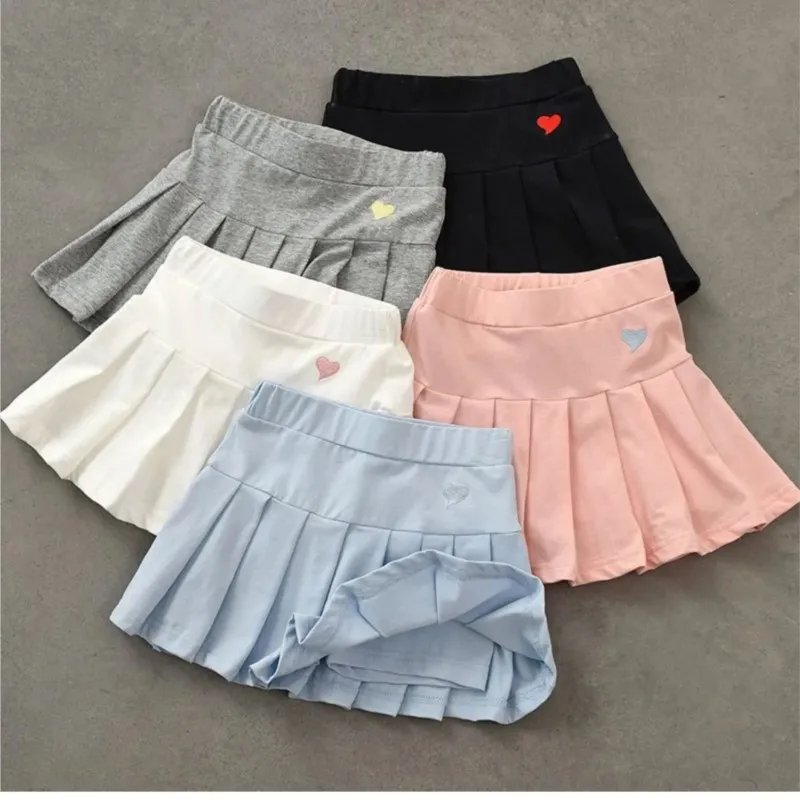 Spring Autumn Summer Girls Kids cotton skirt comfortable cute baby Clothes Children Clothing children skirts