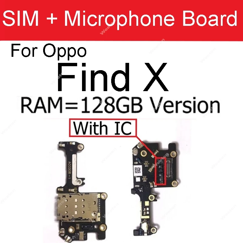 Per Oppo Find X5 / X5 Pro Vassoio scheda SIM Supporto slot Per Oppo Find X5 / X5 Pro Vassoio scheda SIM Supporto slot