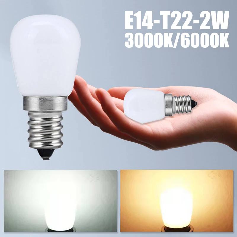 Mini ampoules LED E14 E12 T22 220V 110V 12V 24V 2835 SMD, lampe à