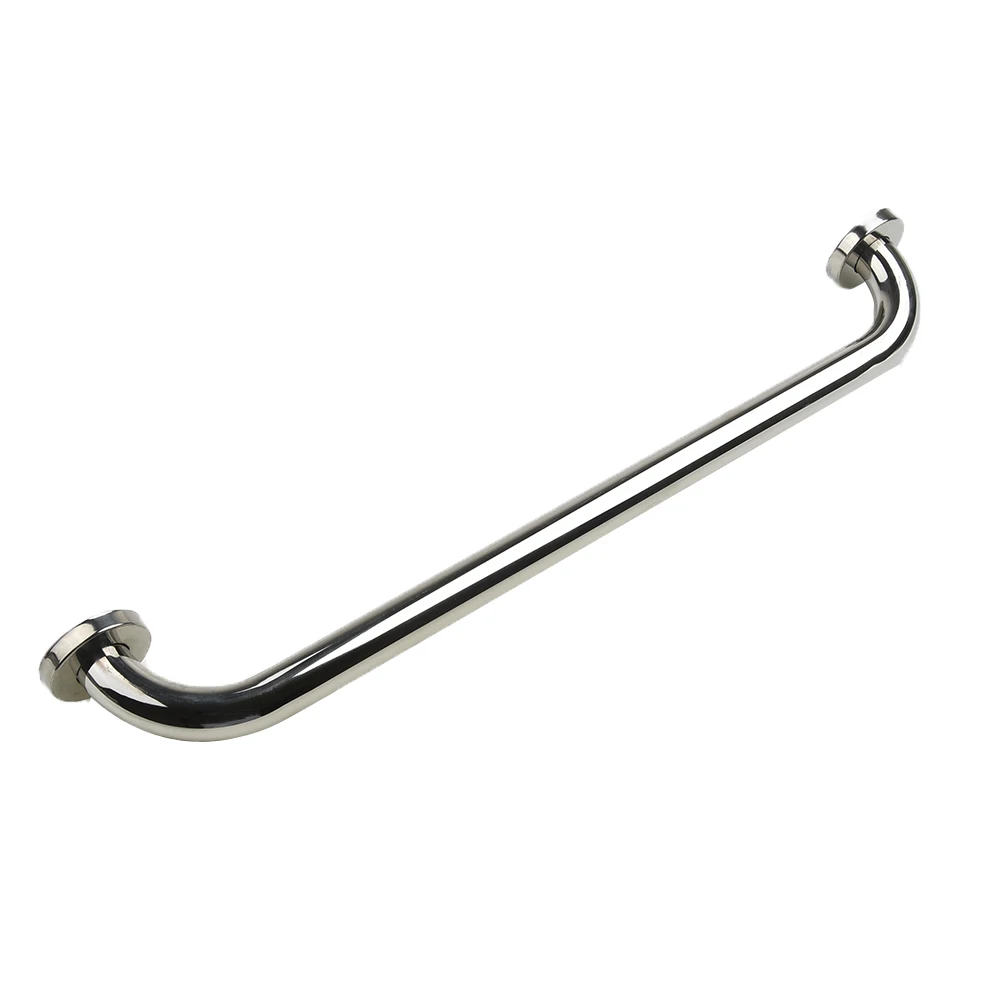 Description Picture 2 of itemRail Stainless Steel Silver Handgrip Support Grip 300/400/500mm Shower Bar Bathroom Aid Hand Towel Wall Useful