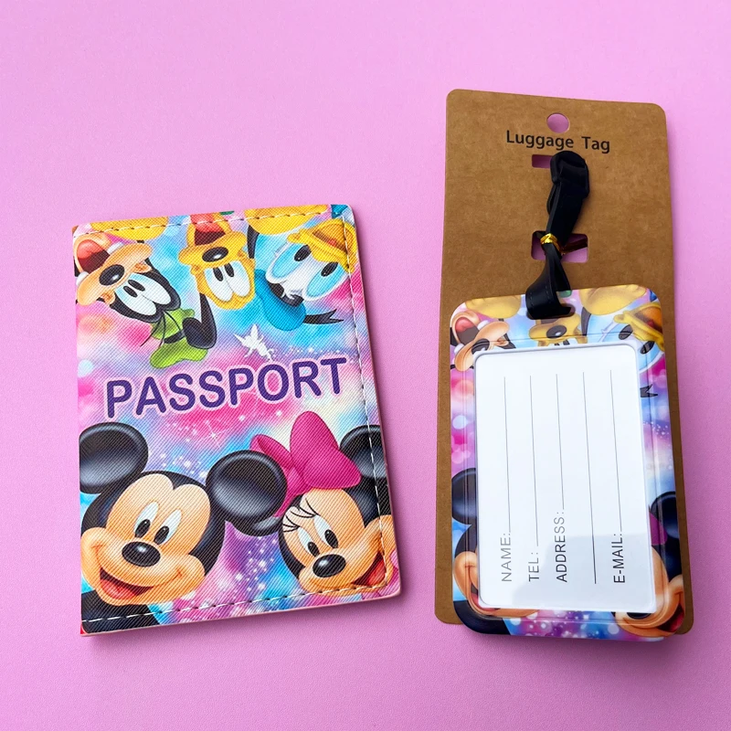Aliexpress Disney Passport Holder And Luggage Tag 1Set Disney