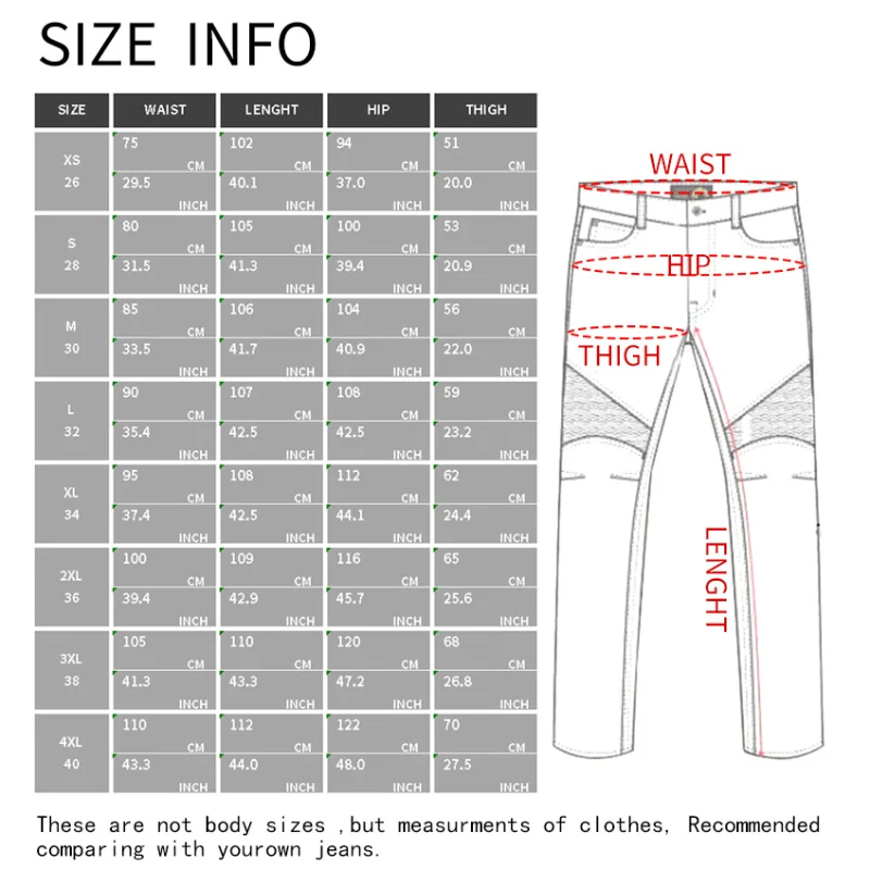 새로운 더블 지퍼 메탈 스타일 모토크로스 모토 바지 남녀공용 야외 라이딩 진 보호 장비가 있는 오토바이 바지