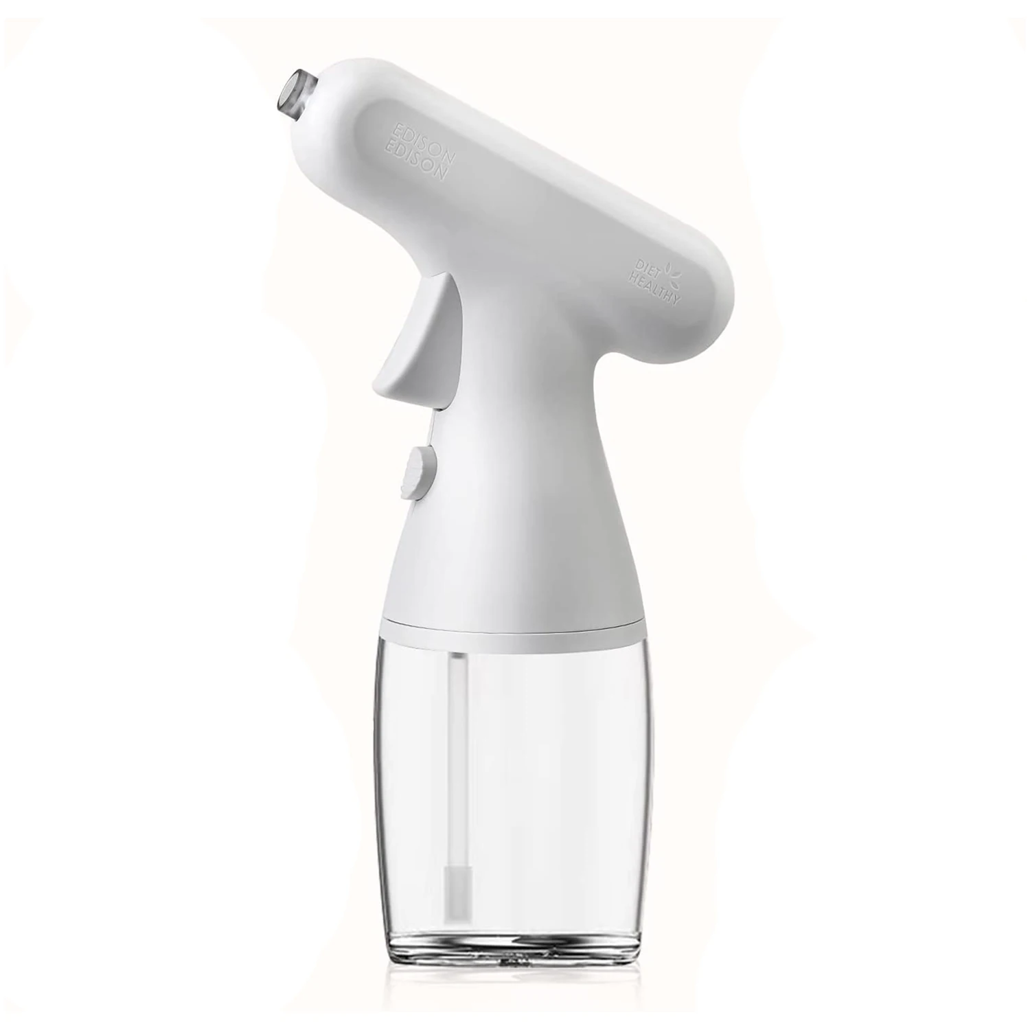 

Oil Sprayer for Cooking 180ML Electric Olive Oil Mister 0.4mm Fine Mist Automatic Oil Spritzer Dispenser Bottles Kitchen