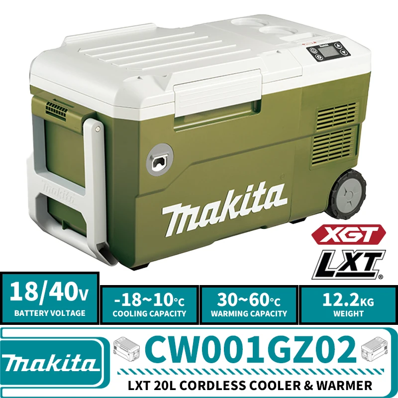 Makita 冷温庫 CW003G Makita CW003GZ01 Cordless Compressor Cooling and Heat Box 40