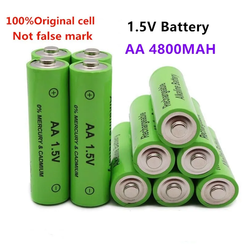 

Free ShippingPiles Alcalines 1.5V AA 4800mAh Nouvelle Marque, Piles Mp3, Livraison Gratuite