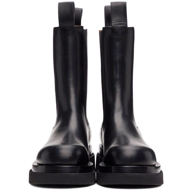 고급 남성용 첼시 부츠 - 스트리트 패션의 완벽한 조화