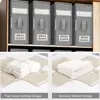 Bed Sheet Organizer Imitation Quick Easy Sheet Organization System Foldable Bed Sheet Set Organizer for Queen/king for Bedding 3