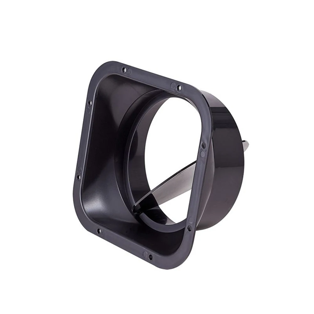 100/150mm ABS Duct Fan Connector Wall Range Hood Flange Adapter Duct Fan Connector Air Ventilation Hose Connector Vent Hardware