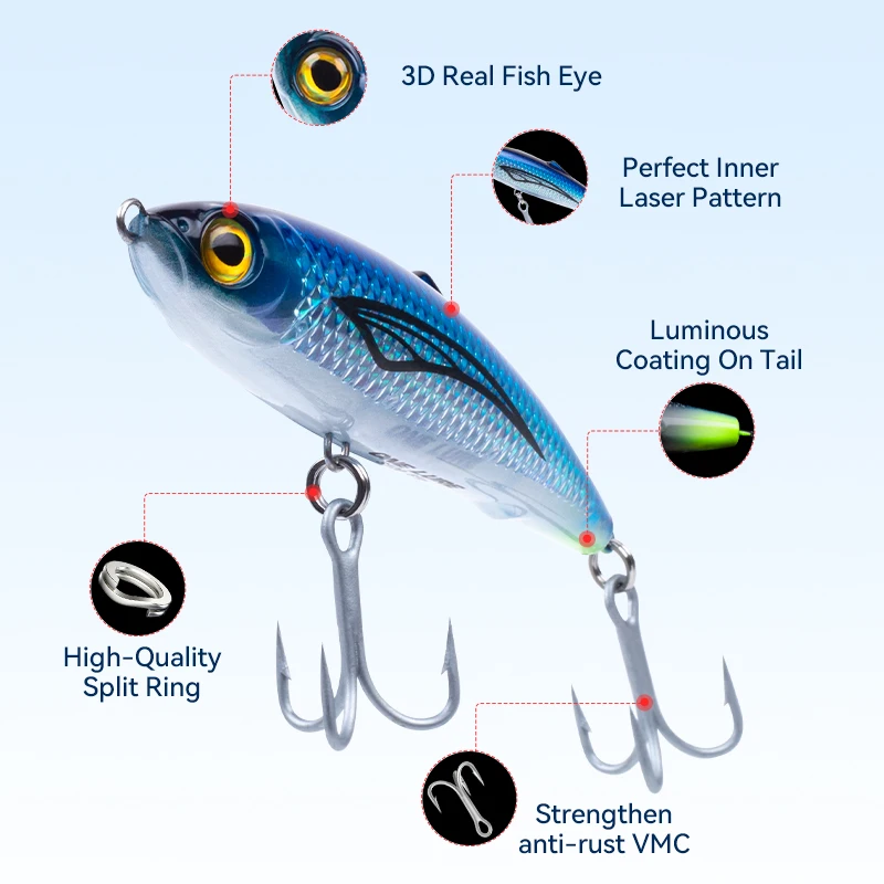 Kingdom Sinking Pencil Fishing Lure 150mm Artificial Bait 120mm Luminous  Coating Wobblers for Trolling for Tuna Sea Fishing
