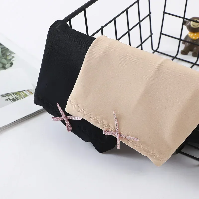Sexy Lace Edge Soft Seamless Safety Shorts Modal Ice Silk Breathable Women Underwear Summer Under Skirt