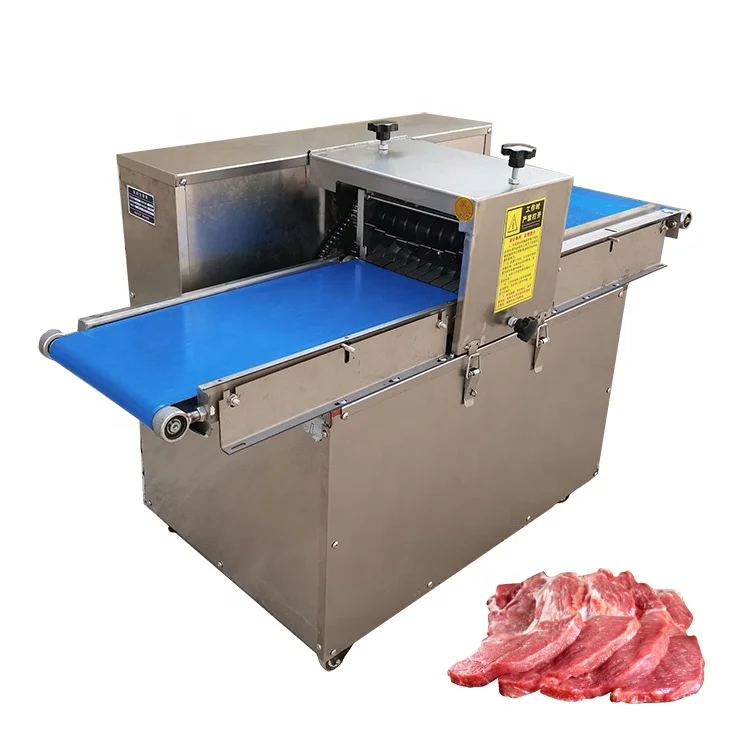 Semi-automatique de la viande fraîche de la machine de coupe