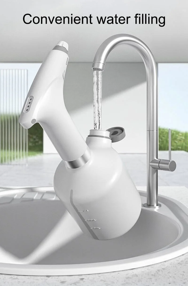 Electric Garden Sprayer Watering Cans 900ML/2L Capacity Plant Mister Spray Bottl