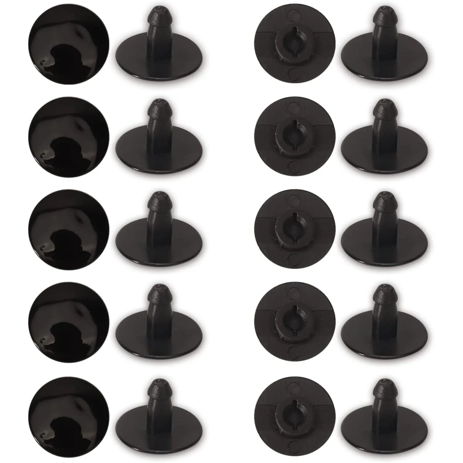 Metal Rivets 6 Sets Replacement for Clog Beach Shoe Strap 16mm Size Rivets Repair