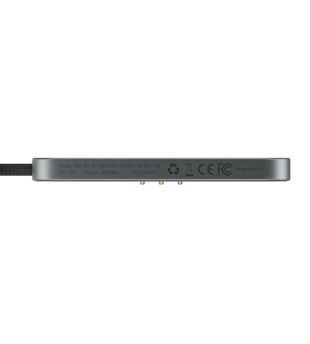 Enhanced Magnetic Wireless Charger with USB-C Cable