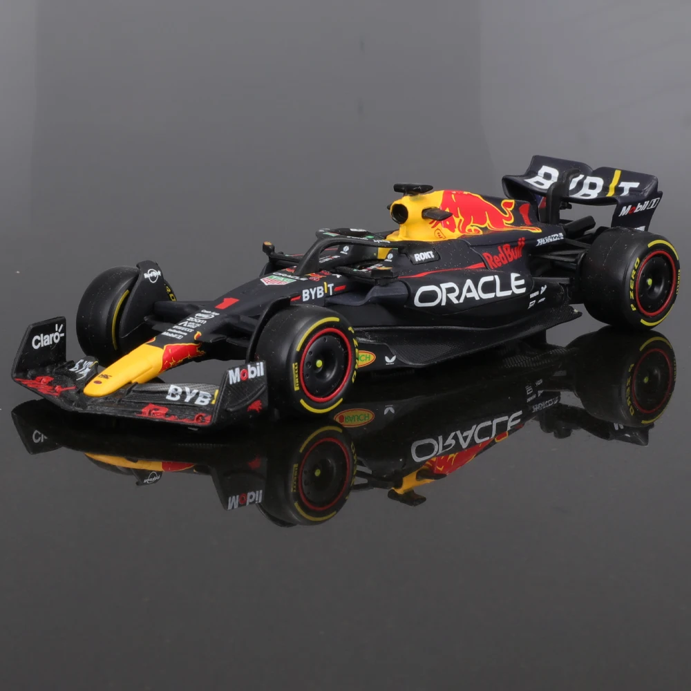 Bburago 1:43 F1 Model Regular Version  2023  Red Bull Racing RB19 #1 Verstappen #11 Perez Alloy Car Formula Die Cast Toy 3