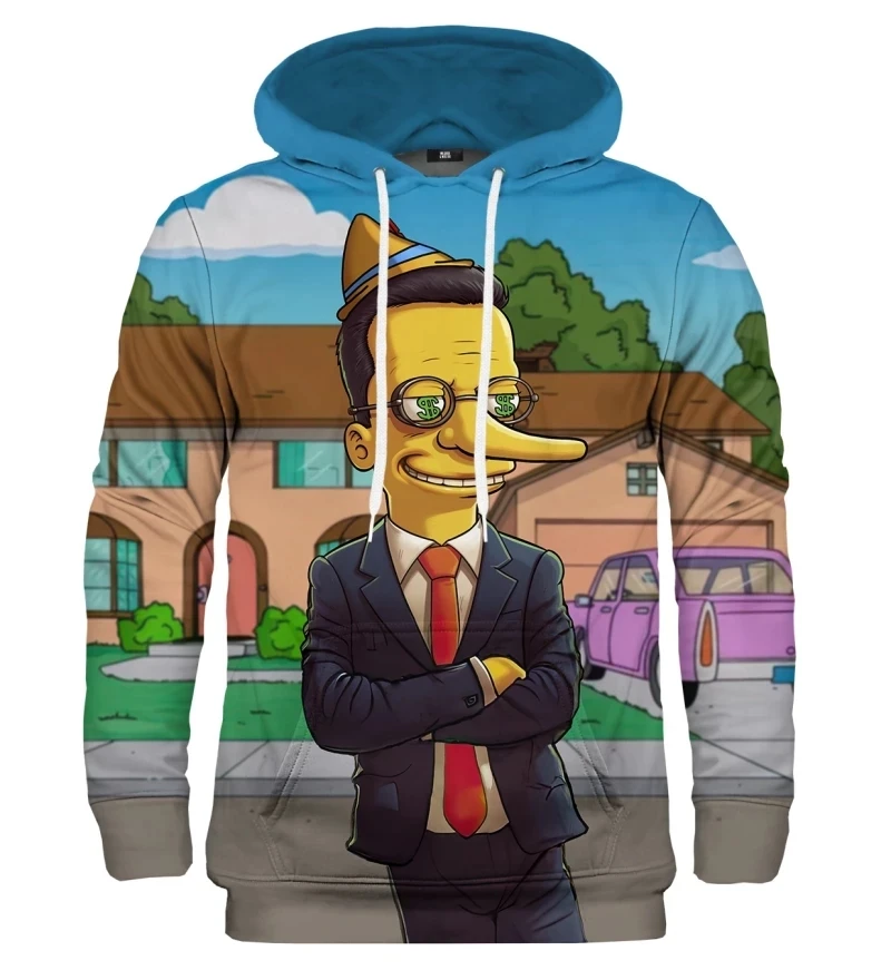 Mens Cat Warrior Guard With Knife Art Print Casual Hooded Zip Up Jacket