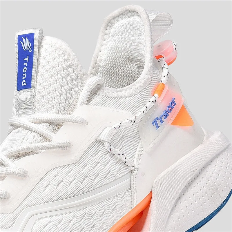 Men Casual Sneakers Running Shoes Fashion Outdoor Sneaker Fashion Sports Shoes Mesh Breathable Cushioning Basketball Footwear