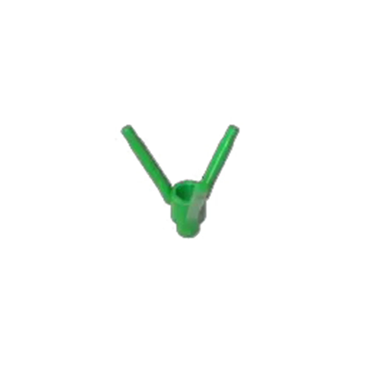 10PCS 퍼즐 파티클 24855 식물 꽃 빌딩 블록 키트 바 홀더가 있는 3개 줄기 브릭 아이디얼 장난감 선물