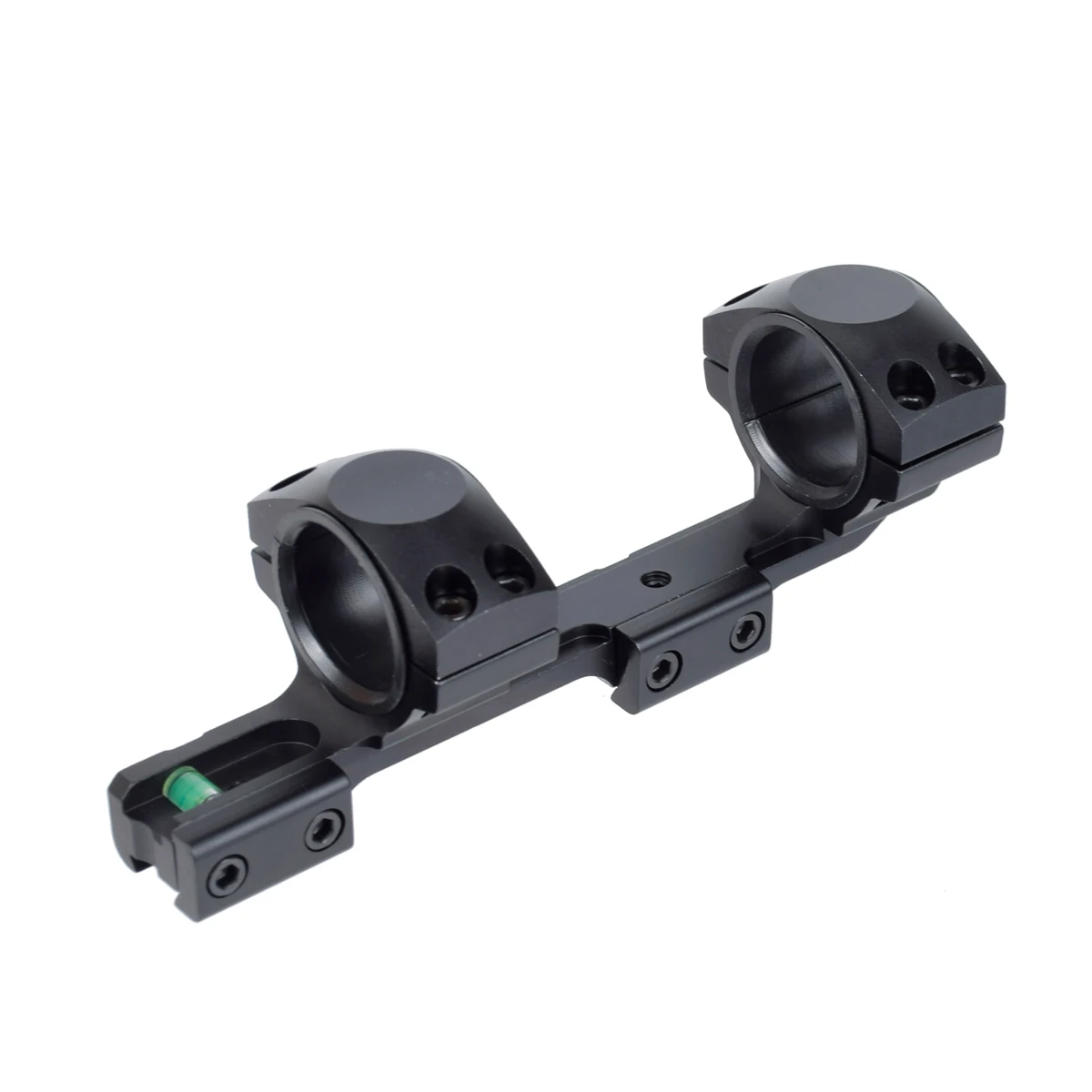 Tactical Optics One Piece 11mm Dovetail Scope Ring Mount 1 inch 25.4mm 30mm Double Rings Hunting Accessories With Bubble Level