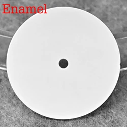 Elegant 28.5mm Sunburst, Enamel, or Frosted Blank Dial - 28.5mm (664)