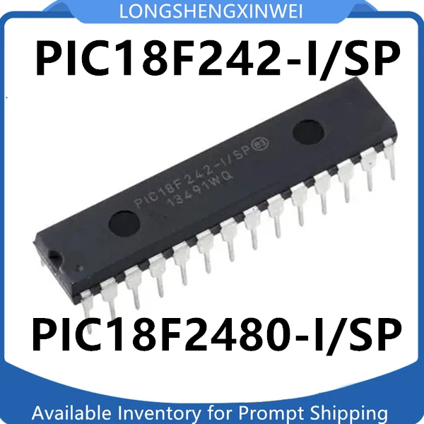 

1PCS New Original PIC18F242-I/SP PIC18F2480-I/SP PIC18F2480 Packaged DIP28 Spot Microcontroller Microcontroller Micro Control