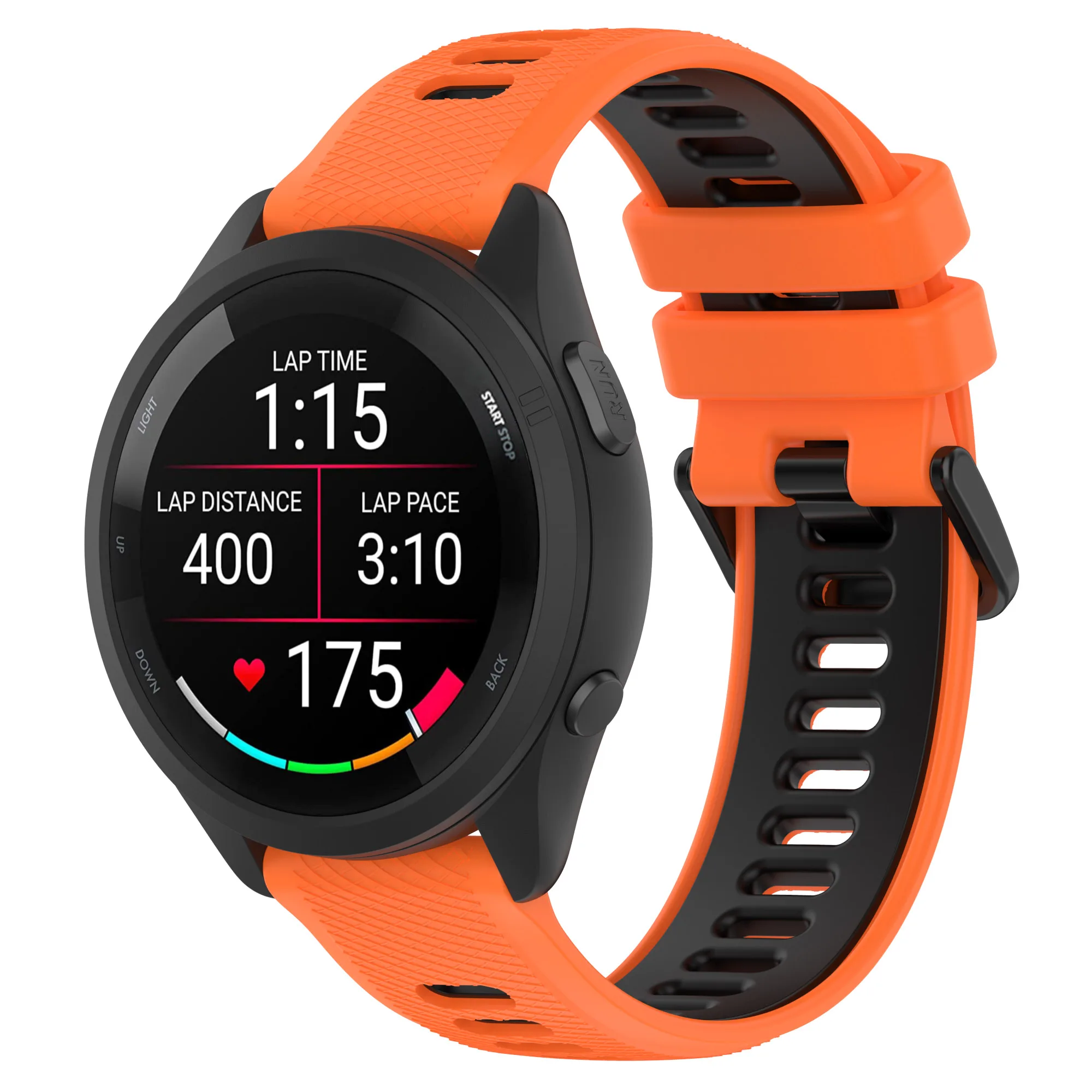 Enhanced Silicone Sport Strap for Smartwatches - Durable and Stylish Wristband Accessories