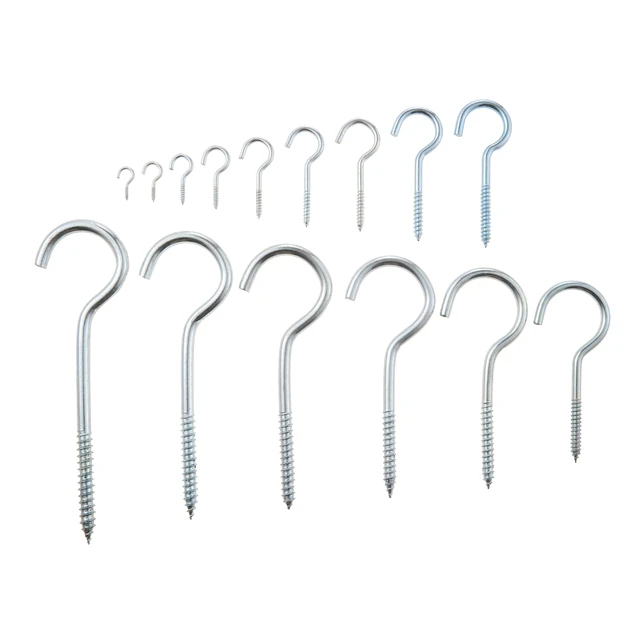 Screw Hooks Hanger, Hookes Screw, Ceiling Cup Hook