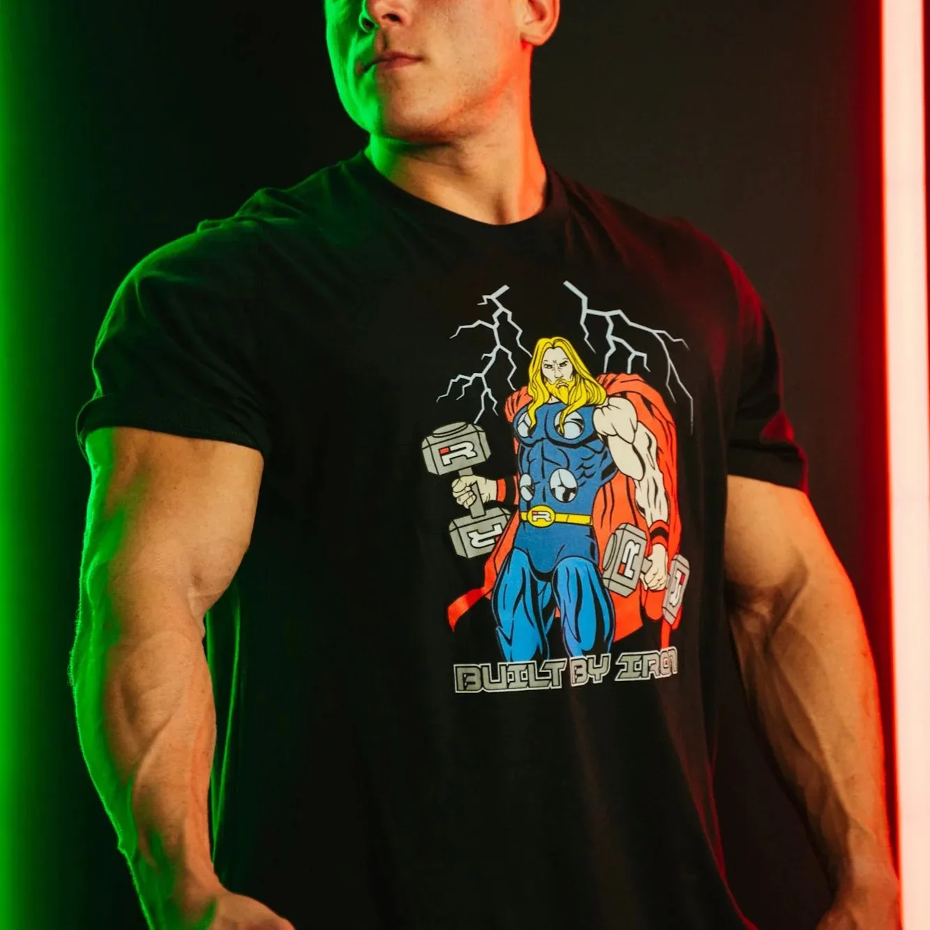 

Iron Rebel Gym Men's T-Shirt Men's Bodybuilding Fitness Casual Fashion Breathable Running Street Women's Loose Sweatshirt