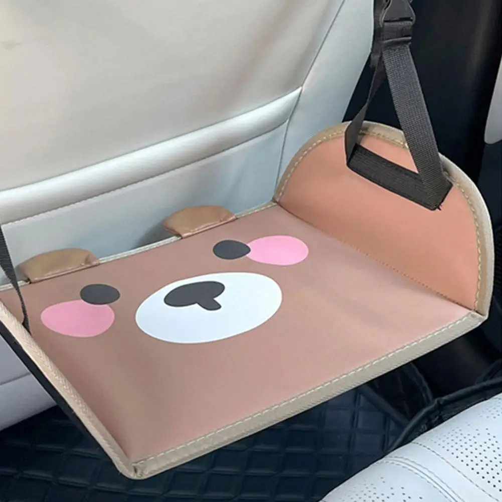 1 조각 자동 뒷좌석 서스펜션 해먹 자동차 여행 사무용품 서스펜션 매트 조정 트림 인테리어 레스트 발 발판 I3Z3