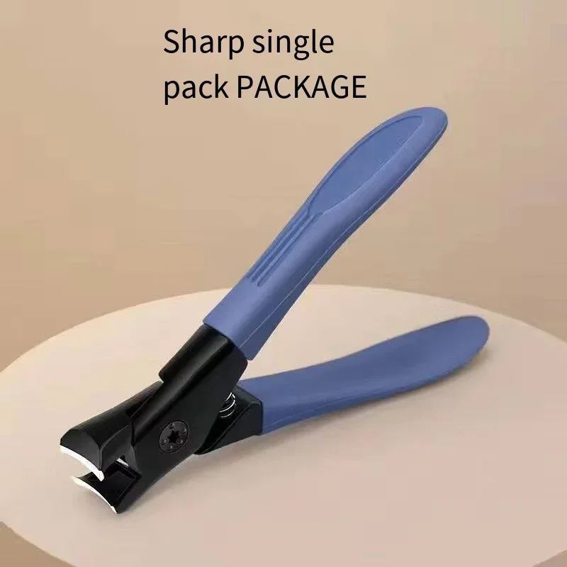 Large Opening Nail Clippers Gray Nail Trimmer Thick Nails for the Elderly Individual Household Nail Clippers Durable 3