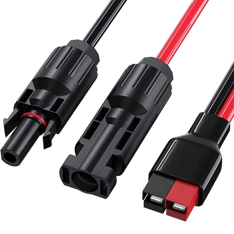 Connettore Del Cavo Del Pannello Solare Al Cavo Di Prolunga Anderson Per Allpowers Bluetoti Jackery Ecoflow Goal Zero Yeti Renogy Maxoak Ecc.