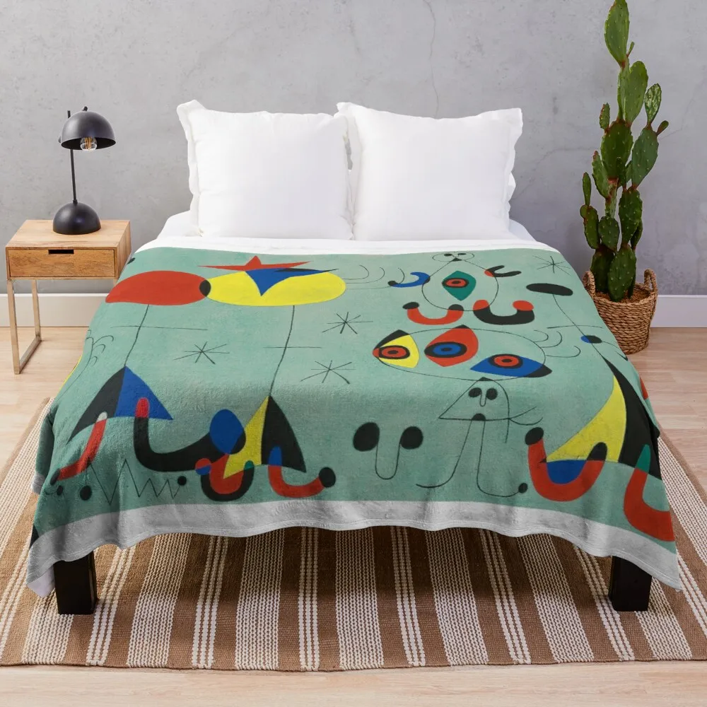 

joan miroThrow Blanket Heavy Blanket Blanket Sofa