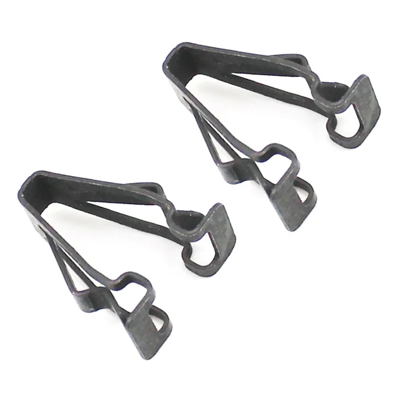 자동차 지붕 선바이저 클립 리테이너, 포드 엣지 퓨전 머스탱 트랜짓 링컨 MKX MKZ에 적합, 블랙 플라스틱, DS7Z9904132A, 2 개