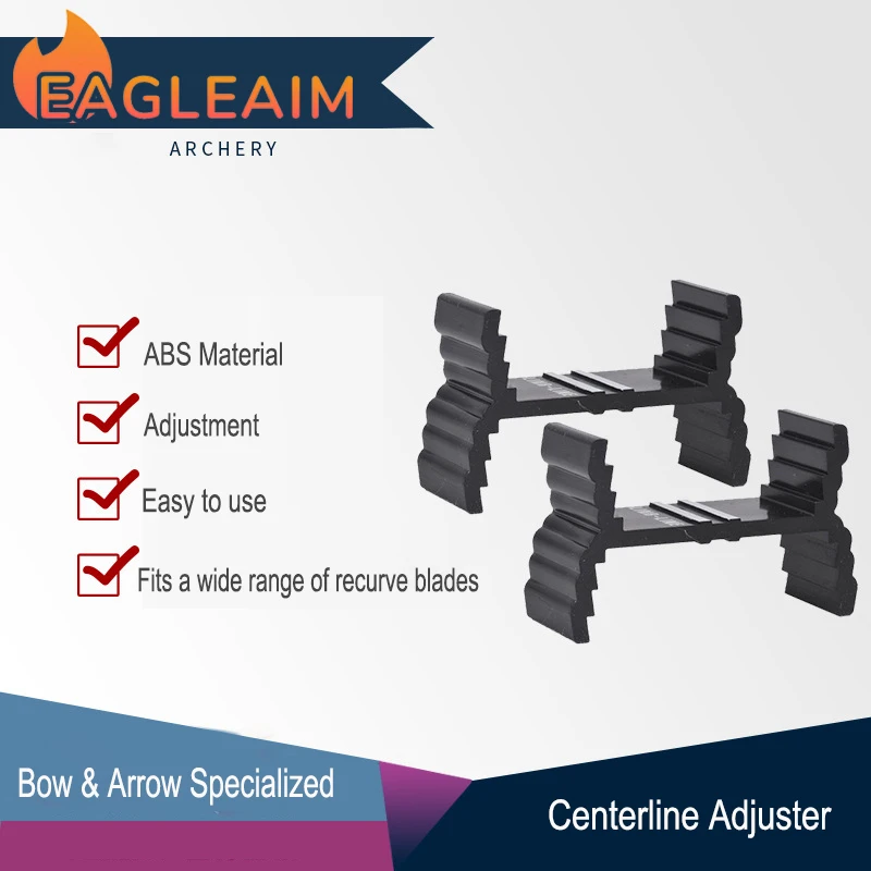 TR152 4PCS Recurve Bow Limbs Gauge Center Line Adjustment Module