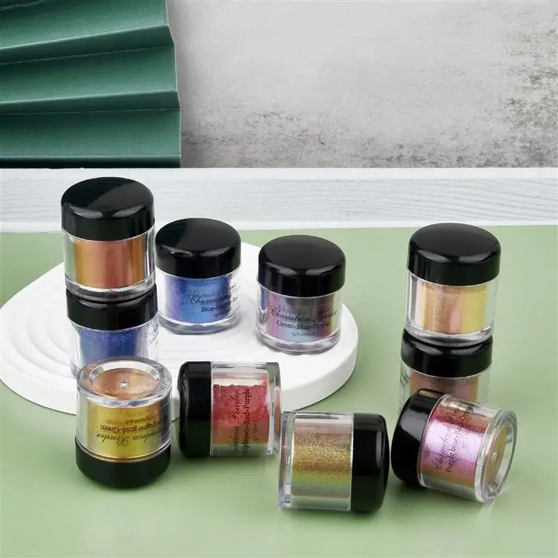 Mirror Chameleon Powder Shift Mica Powder DIY Epoxy Resin Crystal Silicone Mold Pearl Pigment Painting Dye 3g/Bottle mica powder pigment epoxy resin pigment pearl powder pearlescent powder pigment pearl powder pigment mica powder