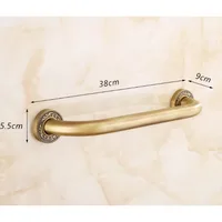 ที่จับทองเหลืองสำหรับห้องน้ำ ที่วางแขนกันลื่นสำหรับอ่างอาบน้ำ 5
