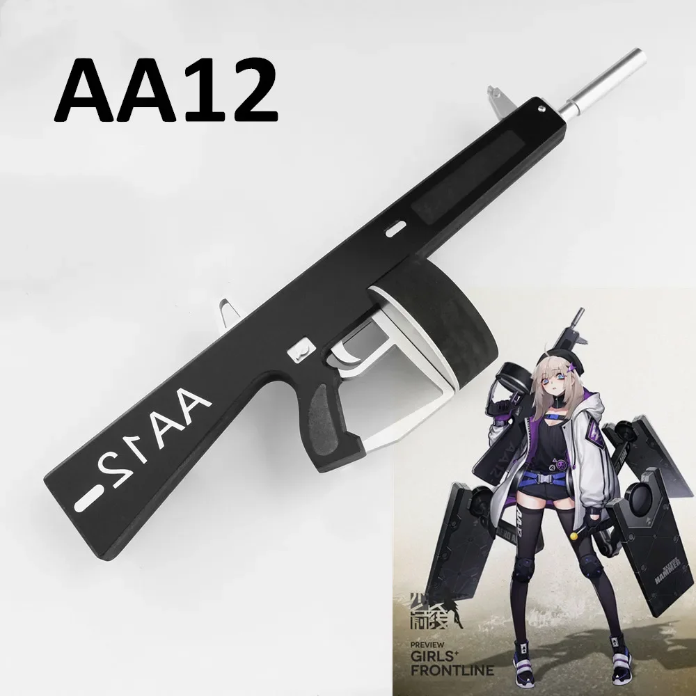 

2021 Hot Game Girls Frontline AA12 Cosplay Prop Women Girls' Battle Weapon Halloween Christmas Carnival Party Events